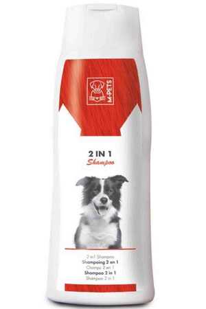 M-PETS - M-Pets 2in1 Köpek Şampuanı Ve Bakım Kremi 250ml