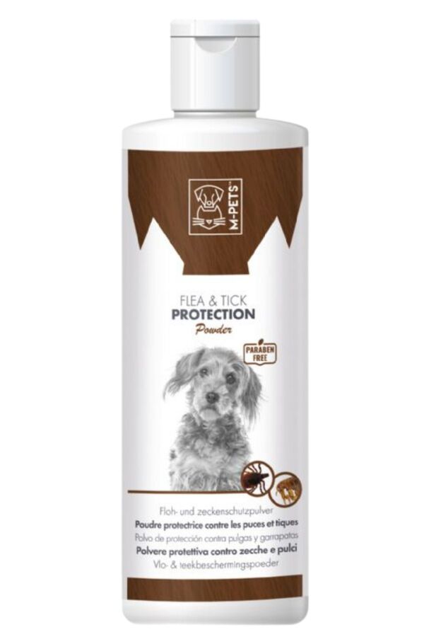 M-Pets Dogs Flea &Tick Protection Powder 200gr