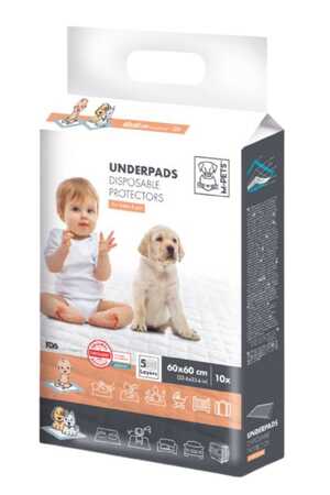 M-PETS - M-Pets Underpads Köpek Çiş Eğitim Pedi 60x60cm 10pcs