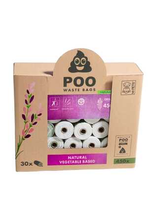 M-Pets Poo Dışkı Poşeti 15 Yaprak Lavanta Kokulu - Thumbnail