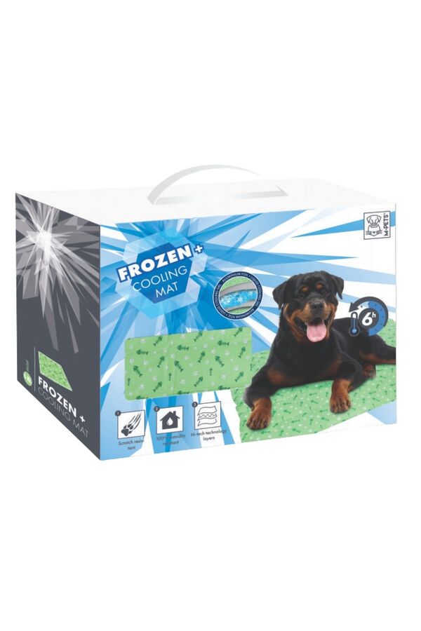 M-Pets Frozen Köpekler İçin Serinletici Mat Yeşil 60x90cm L-XL