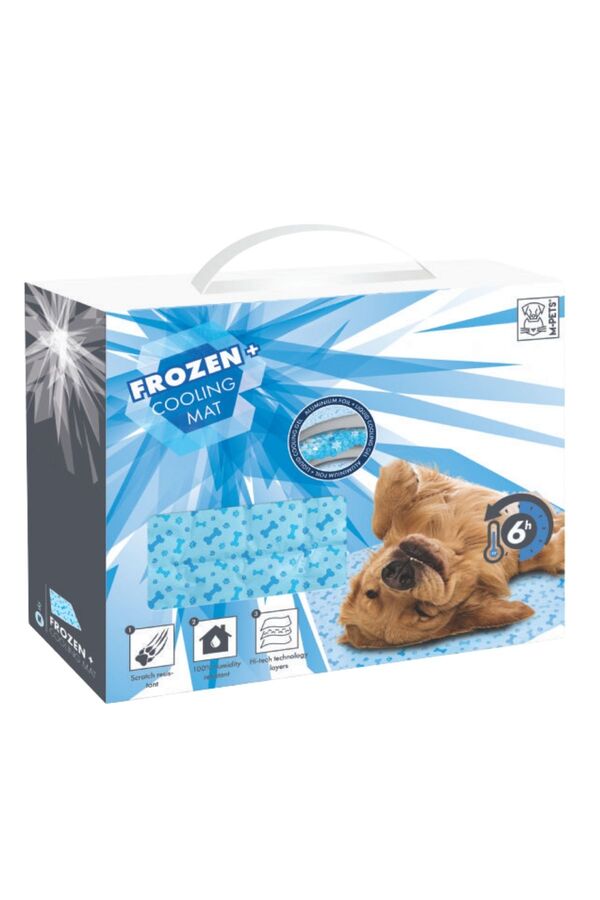 M-Pets Frozen Köpekler İçin Serinletici Mat Mavi 45x60cm M