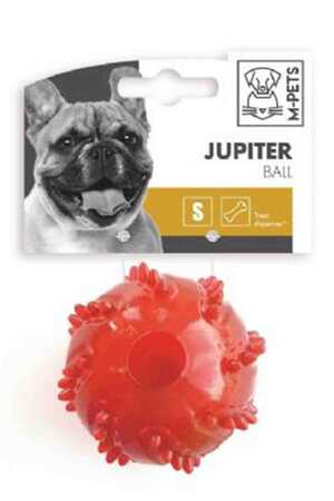 M-PETS - M-Pets Jupiter Ödül Hazneli Kauçuk Top Köpek Oyuncağı S