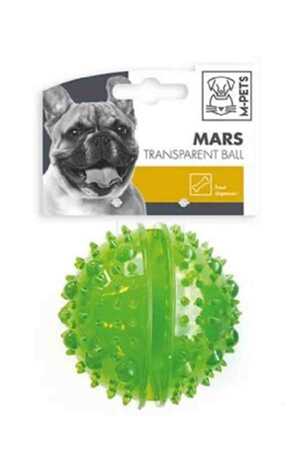 M-Pets Mars Ödül Hazneli Köpekler İçin Kauçuk Top - Thumbnail
