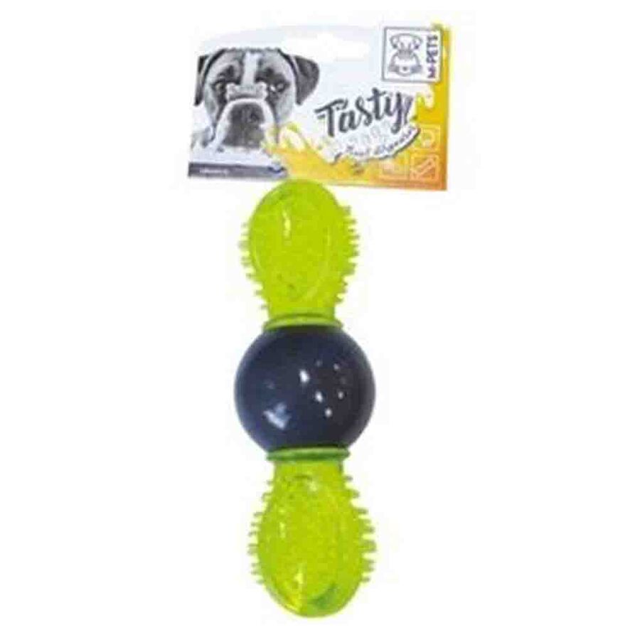 M-Pets Uranüs Ödül Hazneli Kauçuk Köpek Oyuncağı Yeşil