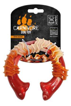 M-PETS - M-Pets Carnivore Ring Bone Pastırma Aromalı Köpek Oyuncağı