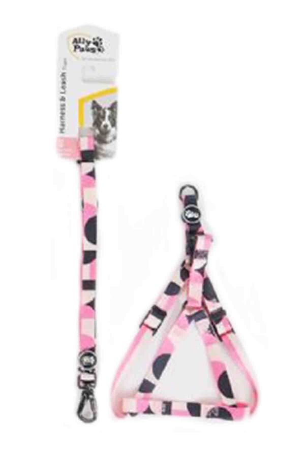Ally Paws Harness & Leash Tape Göğüs Tasması ve Gezdirme Kayışı Small 1