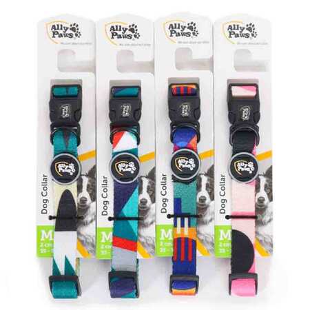 Ally Paws Dog Collar Köpek Boyun Tasması Medium 2cmx35-50cm - Thumbnail