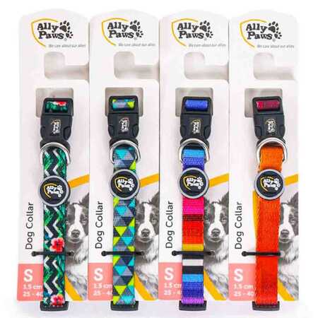 Ally Paws Dog Collar Köpek Boyun Tasması Small 1,5cmx25-40cm - Thumbnail