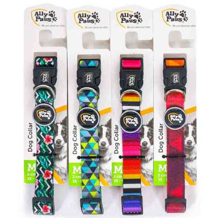 Ally Paws Dog Collar Köpek Boyun Tasması Medium 2cmx35-50cm - Thumbnail