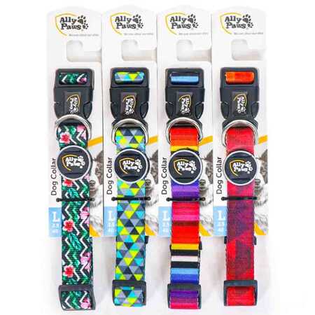 Ally Paws Dog Collar Köpek Boyun Tasması Large 2,5cmx40-60cm - Thumbnail