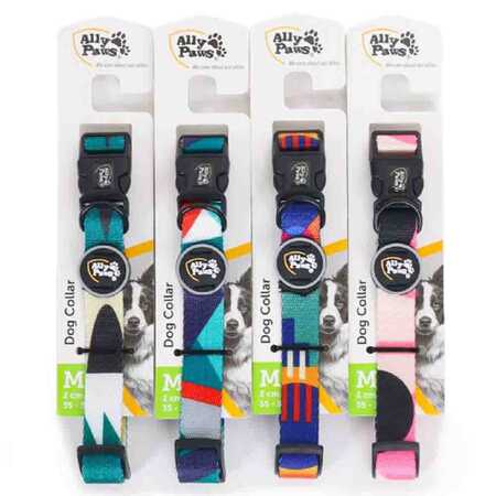 Ally Paws Dog Collar Köpek Boyun Tasması Medium 2cmx35-50cm - Thumbnail