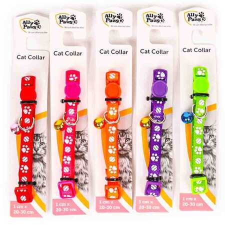 Ally Paws Cat Collar Zilli Kedi Tasması 1cmx20-30cm - Thumbnail