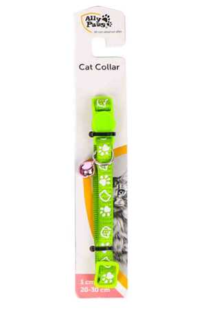 ALLY PAWS - Ally Paws Cat Collar Zilli Kedi Tasması 1cmx20-3cm