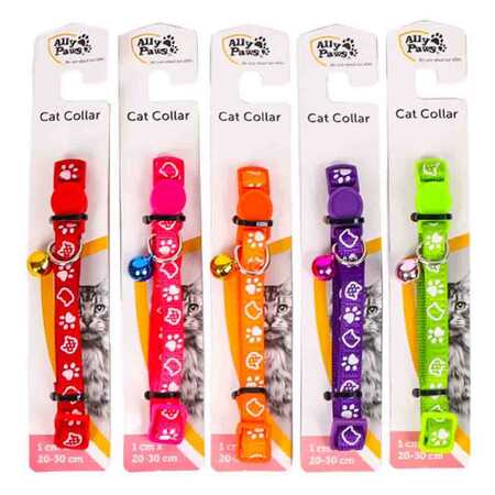 Ally Paws Cat Collar Zilli Kedi Tasması 1cmx20-3cm - Thumbnail