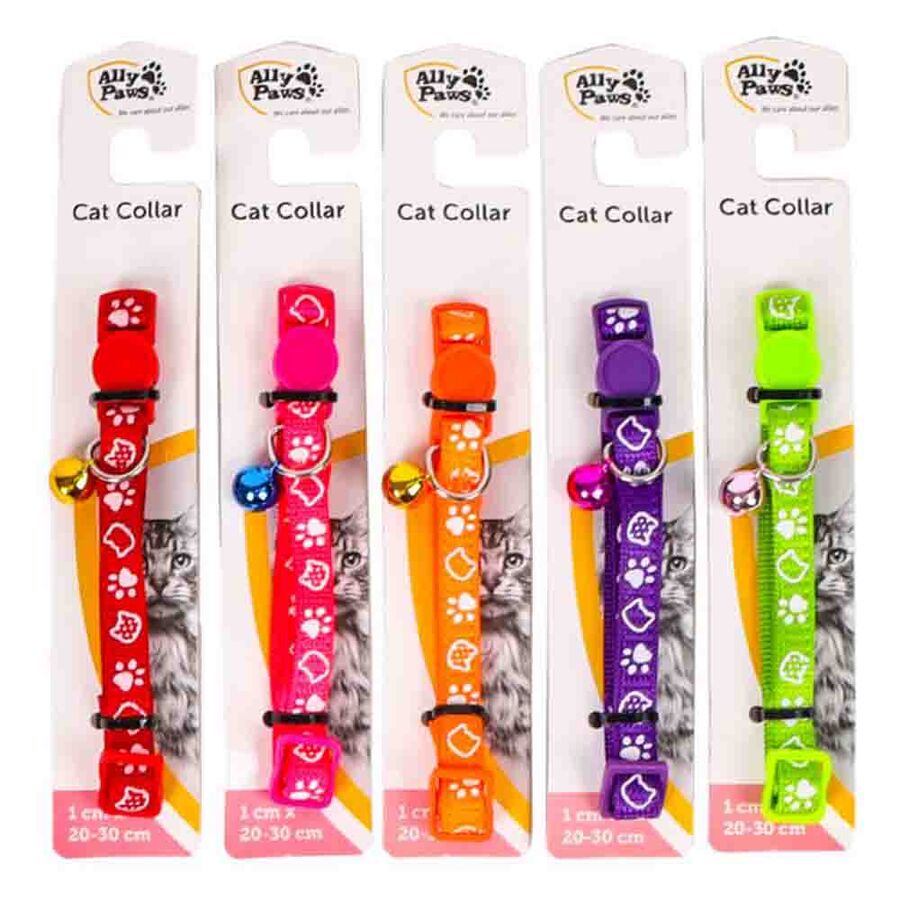 Ally Paws Cat Collar Zilli Kedi Tasması 1cmx20-3cm