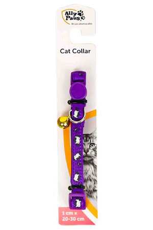 ALLY PAWS - Ally Paws Cat Collar Zilli Kedi Tasması 1cmx20-30cm