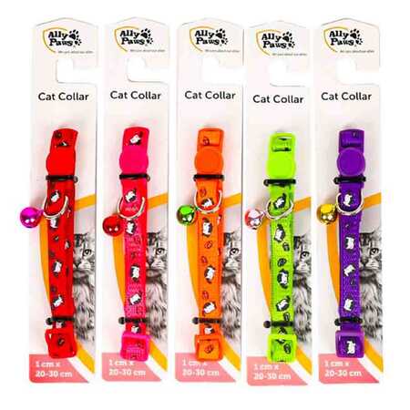 Ally Paws Cat Collar Zilli Kedi Tasması 1cmx20-30cm - Thumbnail