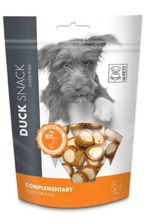 M-PETS - M-Pets Duck Cheese Rolls Ördekli Köpek Ödül Maması 80gr
