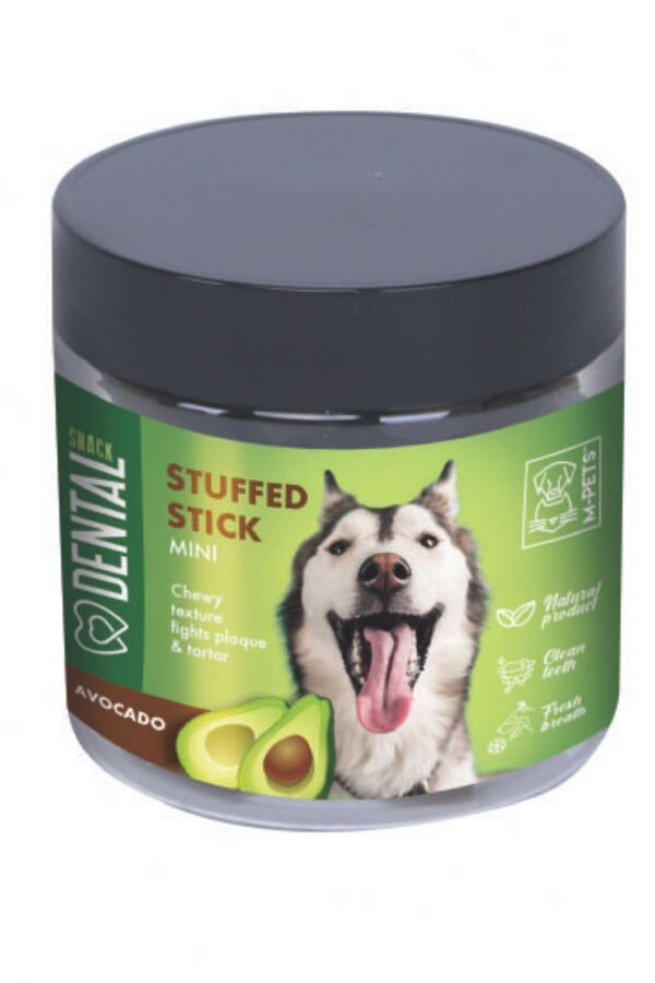 M-Pets Dental Snack Avocado Stuffed Stick Mini Ödül Maması 100gr