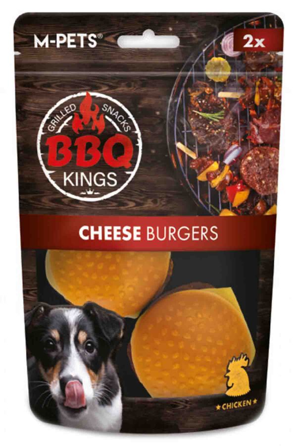 M-Pets BBQ Kings Cheese Burgers Tavuklu Köpek Ödül Maması 130gr