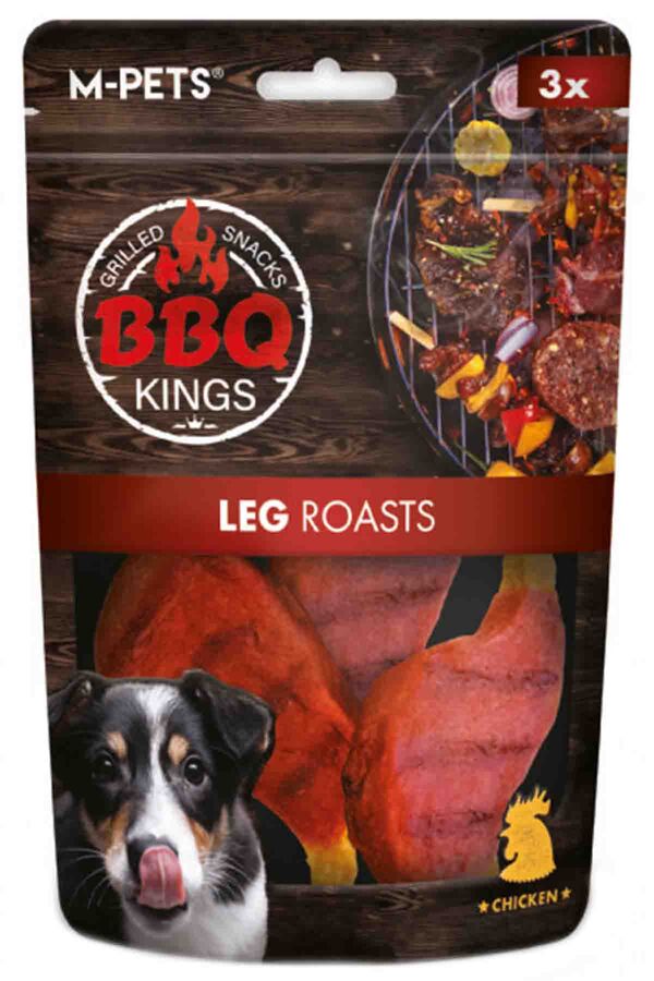 M-Pets BBQ Kings Leg Roasts Tavuklu Köpek Ödül Maması 70gr
