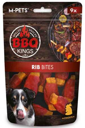M-PETS - M-pets BBQ Kings Rib Bites Tavuklu Köpek Ödül Maması 115gr