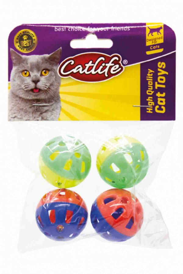 Catlife Zilli Kedi Oyuncağı 4lü Paket