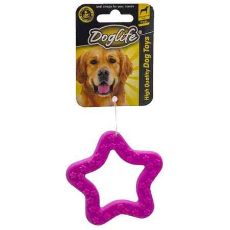 Doglife Köpekler İçin Kauçuk Star Oyuncak - Thumbnail