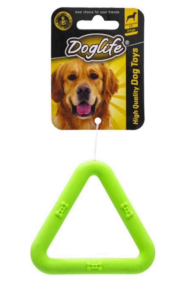 Doglife Köpekler İçin Kauçuk Triangle Oyuncak