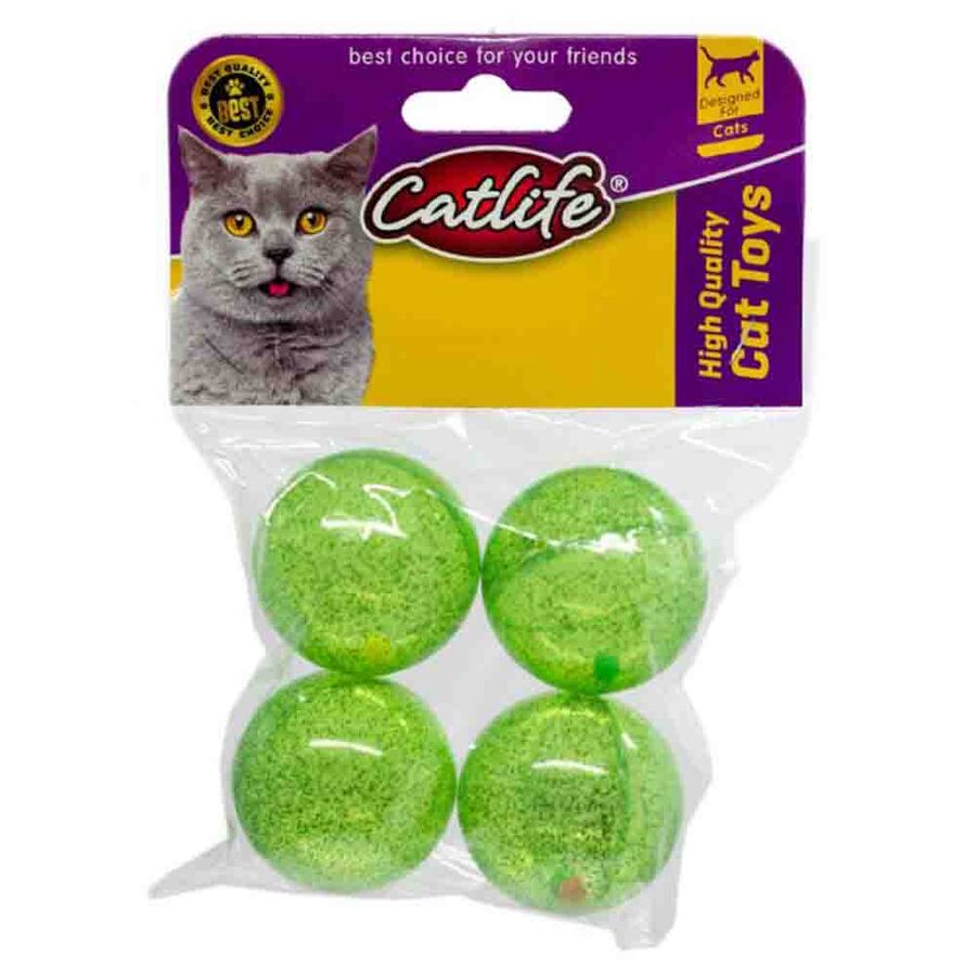 Catlife Zilli Kedi Oyuncağı 4lü Paket