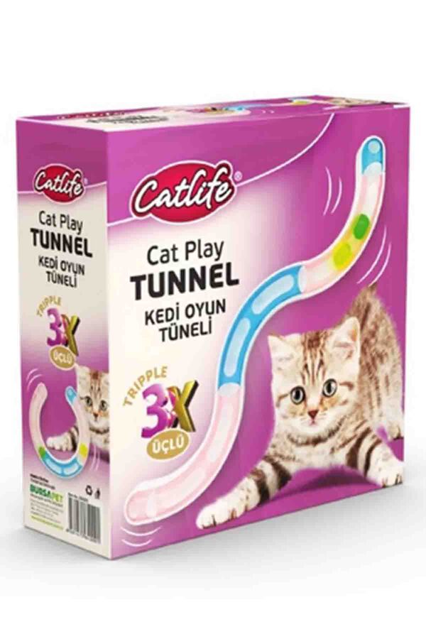 Catlife Kedi Oyun Tüneli Üçlü