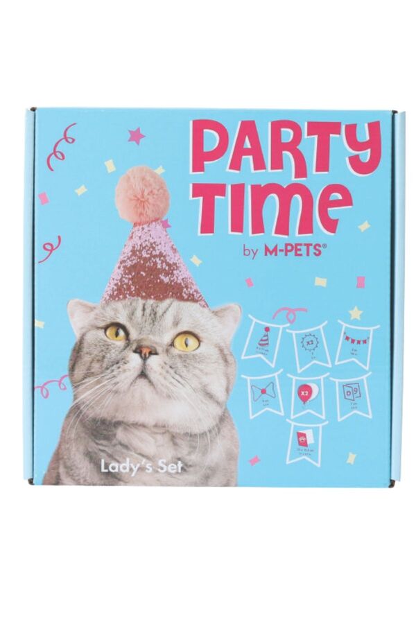 M-Pets Party Time Dişi Kediler İçin Doğum Seti 