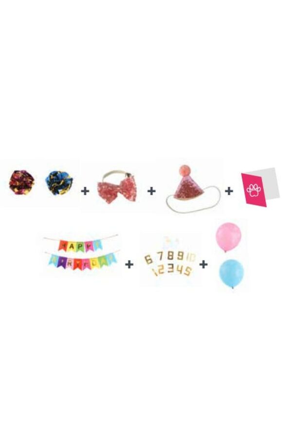 M-Pets Party Time Dişi Kediler İçin Doğum Seti 