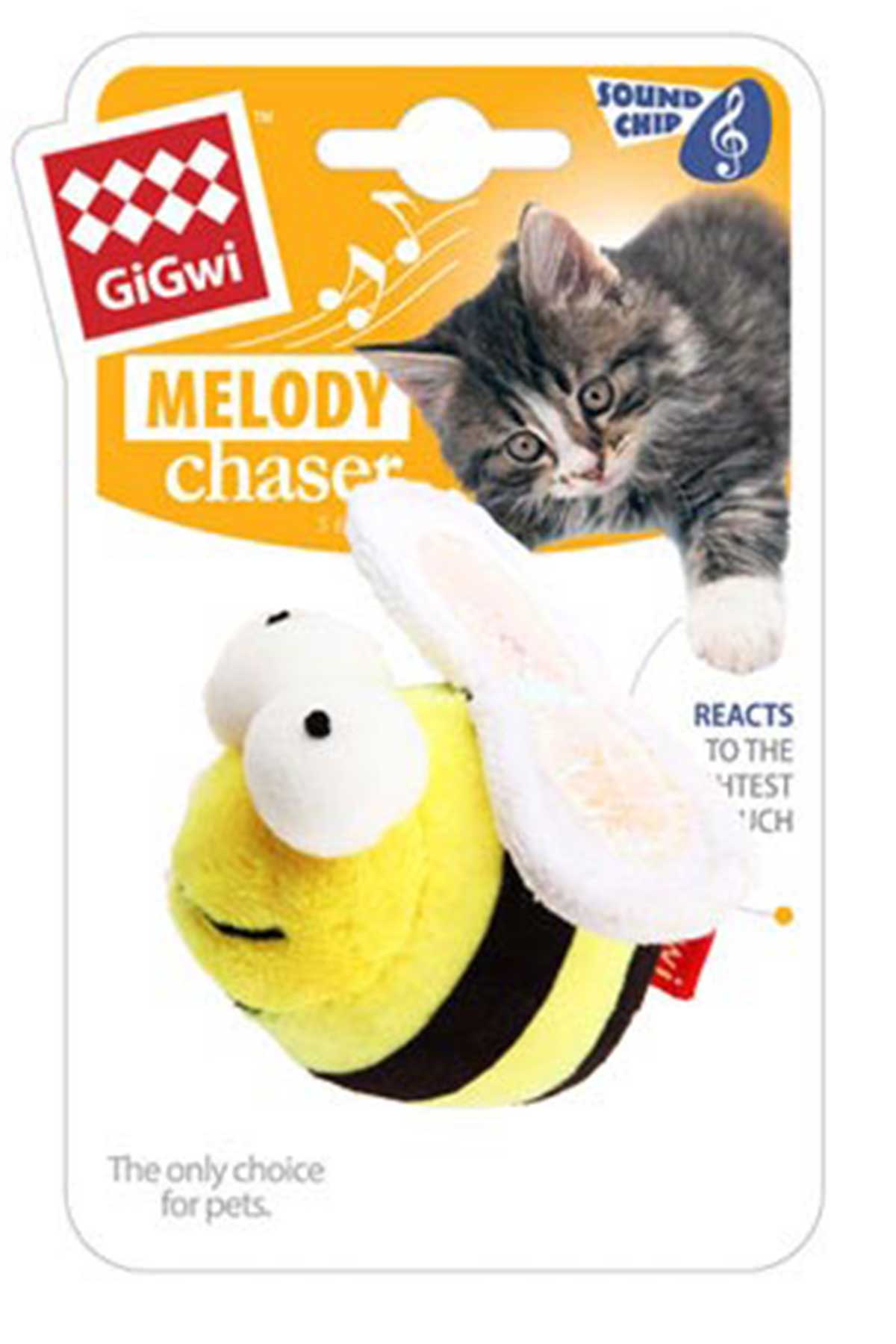 Gigwi Melody Chaser Arı Ses Kontrollü Kedi Oyuncağı