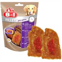 8 IN 1 - 8in1 Fillets Pro Active Eklem Sağlığı İçin Köpek Ödülü Small 80gr