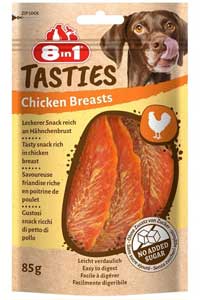 8 IN 1 - 8in1 Tasties Chicken Breast Tavuk Göğsü Köpek Ödülü 85 Gr