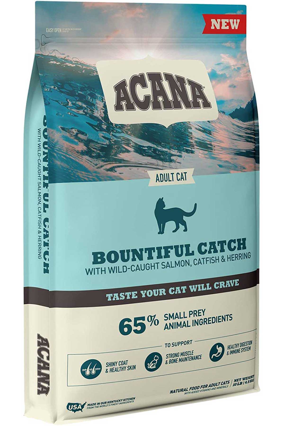 Acana Bountiful Catch Somonlu Yetişkin Kedi Maması 1,8kg