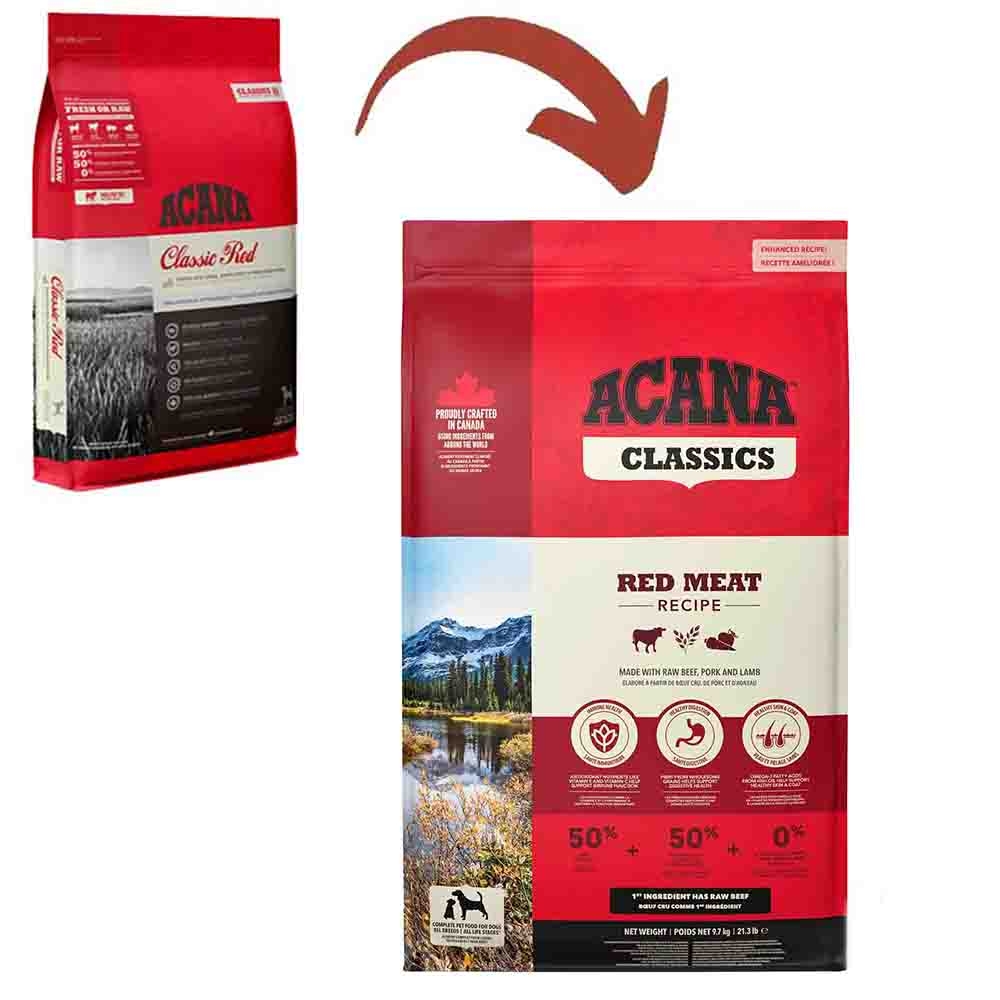 Acana Classic Red Du uk Tah ll Kopek Mamas 11 4kg Sat n Al EV NEMAMA