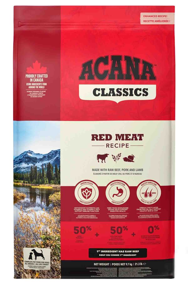 Acana Classic Red Düşük Tahıllı Köpek Maması 9,7kg