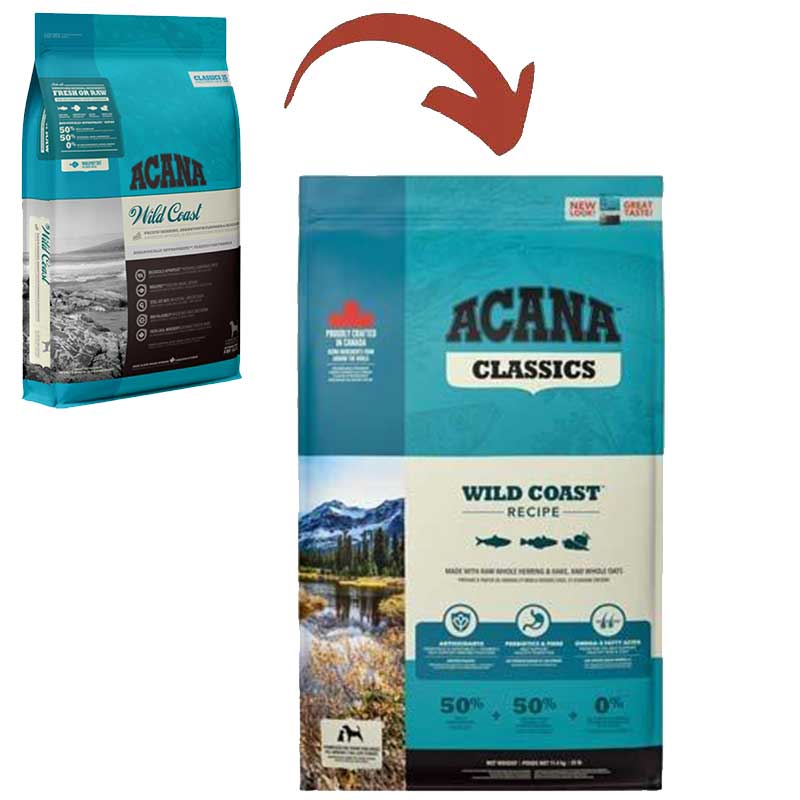 Acana Wild Coast Balıklı Köpek Maması 14,5kg