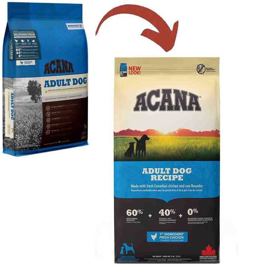 Acana Adult Dog Tahılsız Tavuk ve Balıklı Yetişkin Köpek Maması 17kg