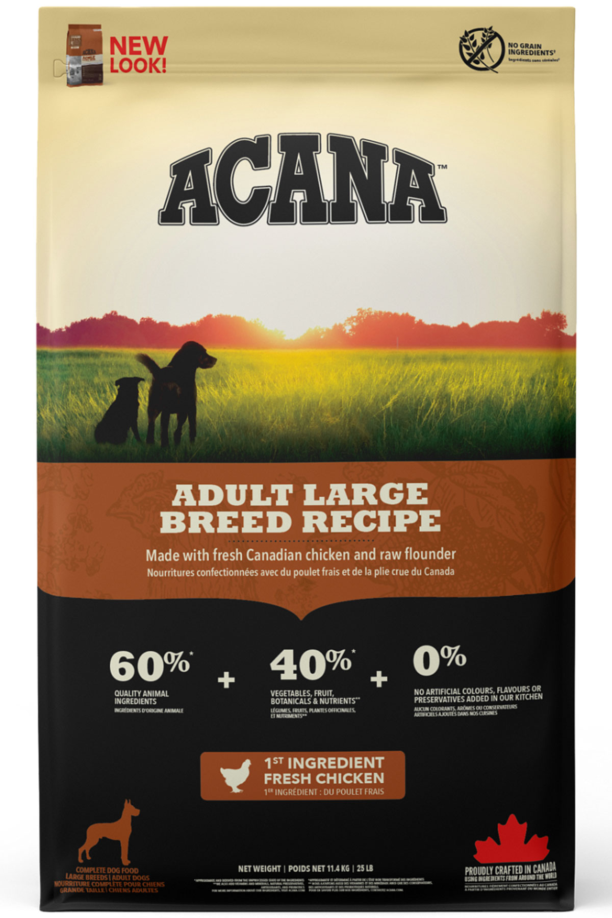 Acana Adult Large Breed Tahılsız Büyük Irk Yetişkin Köpek Maması 11,4kg