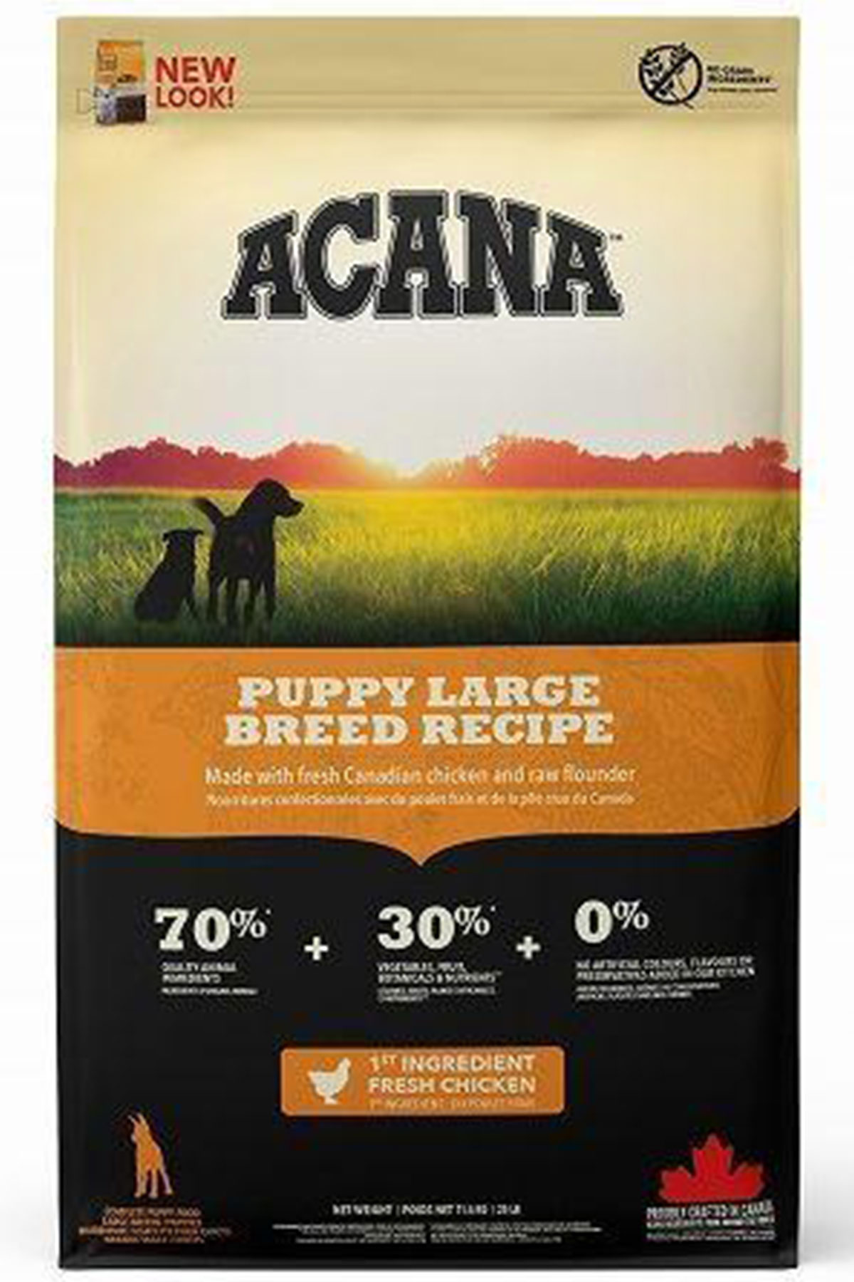 Acana Puppy Large Breed Tahılsız Büyük Irk Yavru Köpek Maması 11,4kg