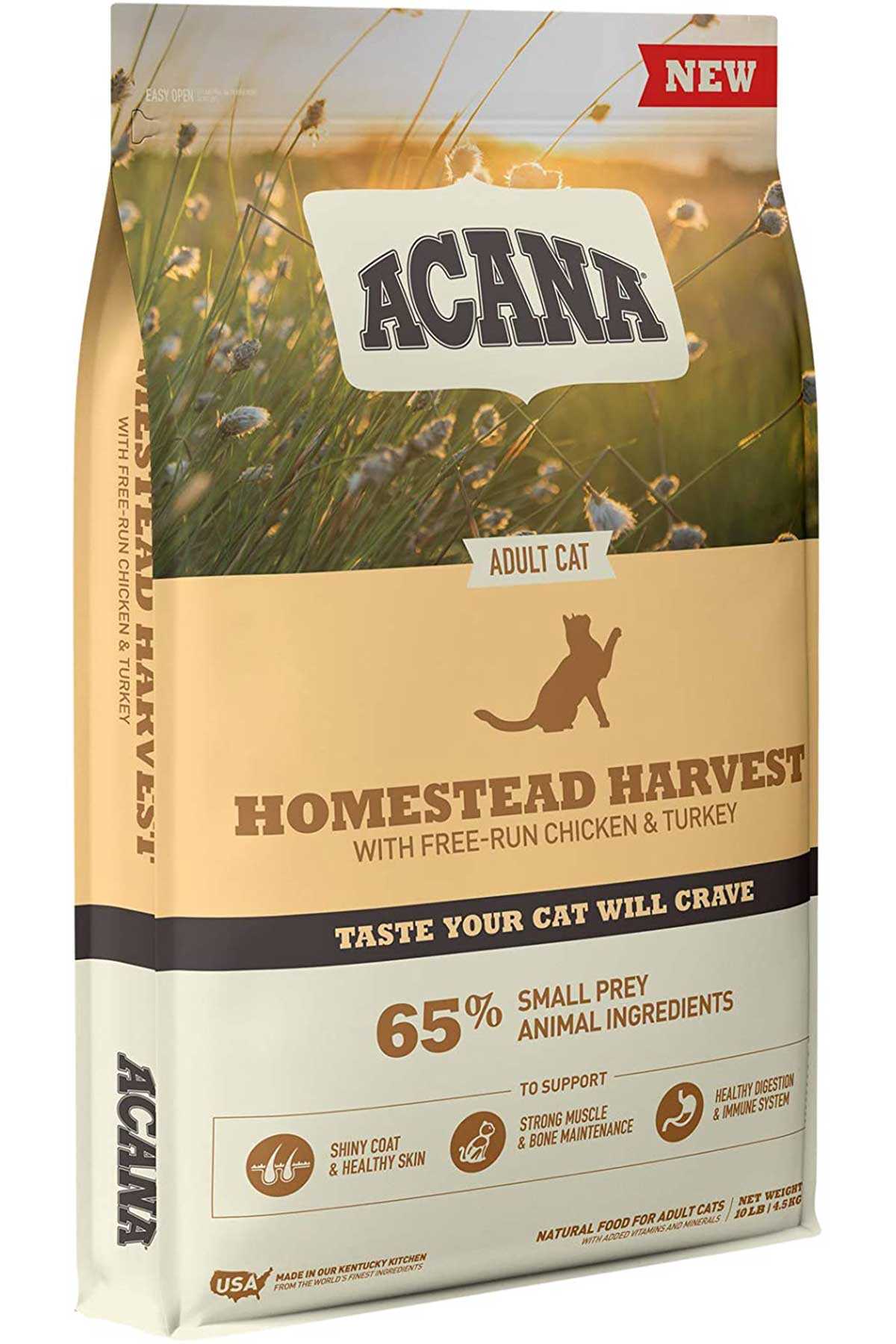 Acana Homestead Harvest Tavuk ve Hindi Etli Yetişkin Kedi Maması 1,8kg