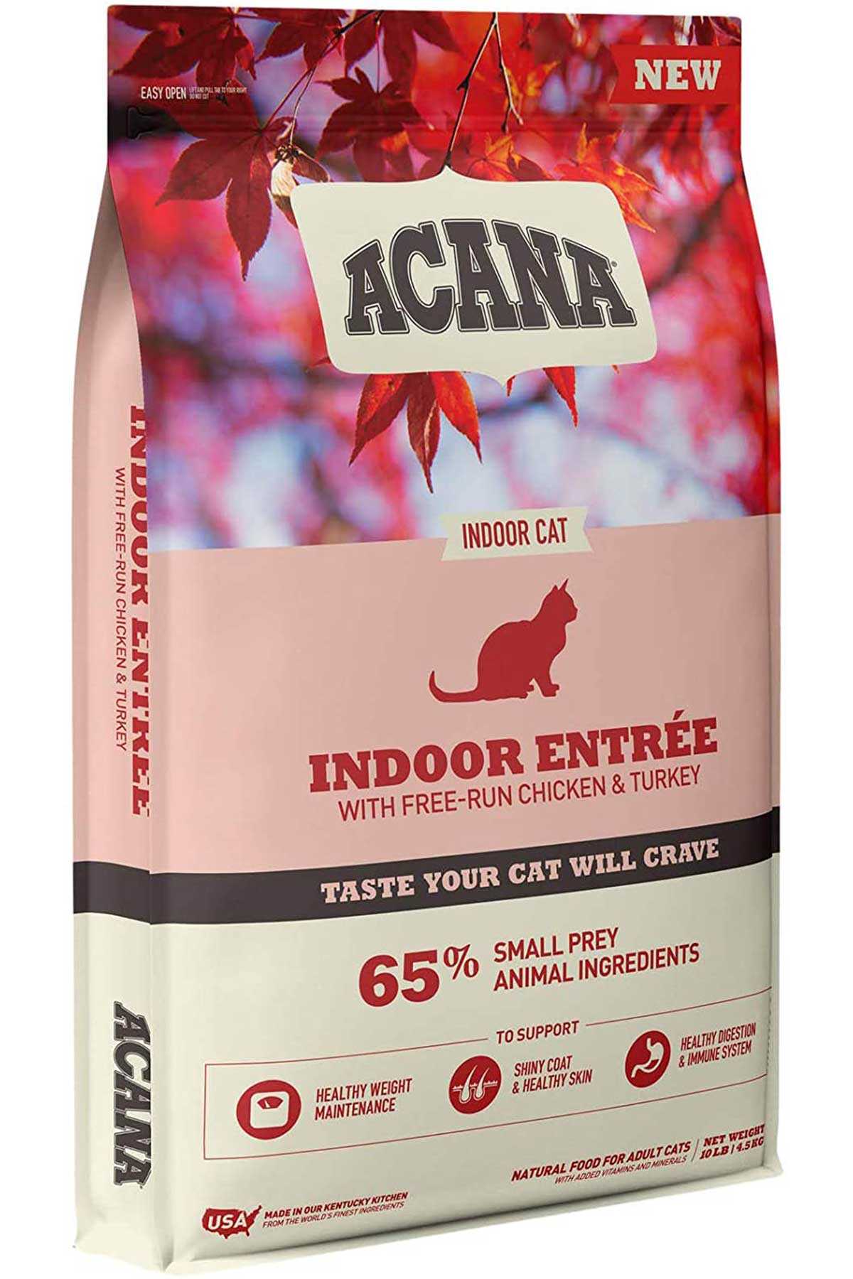 Acana Indoor Entree Tavuk ve Hindi Etli Kısırlaştırılmış Kedi Maması 4,5kg