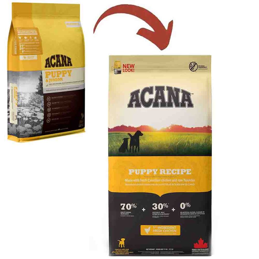 Acana Puppy & Junior Tahılsız Yavru Köpek Maması 17kg