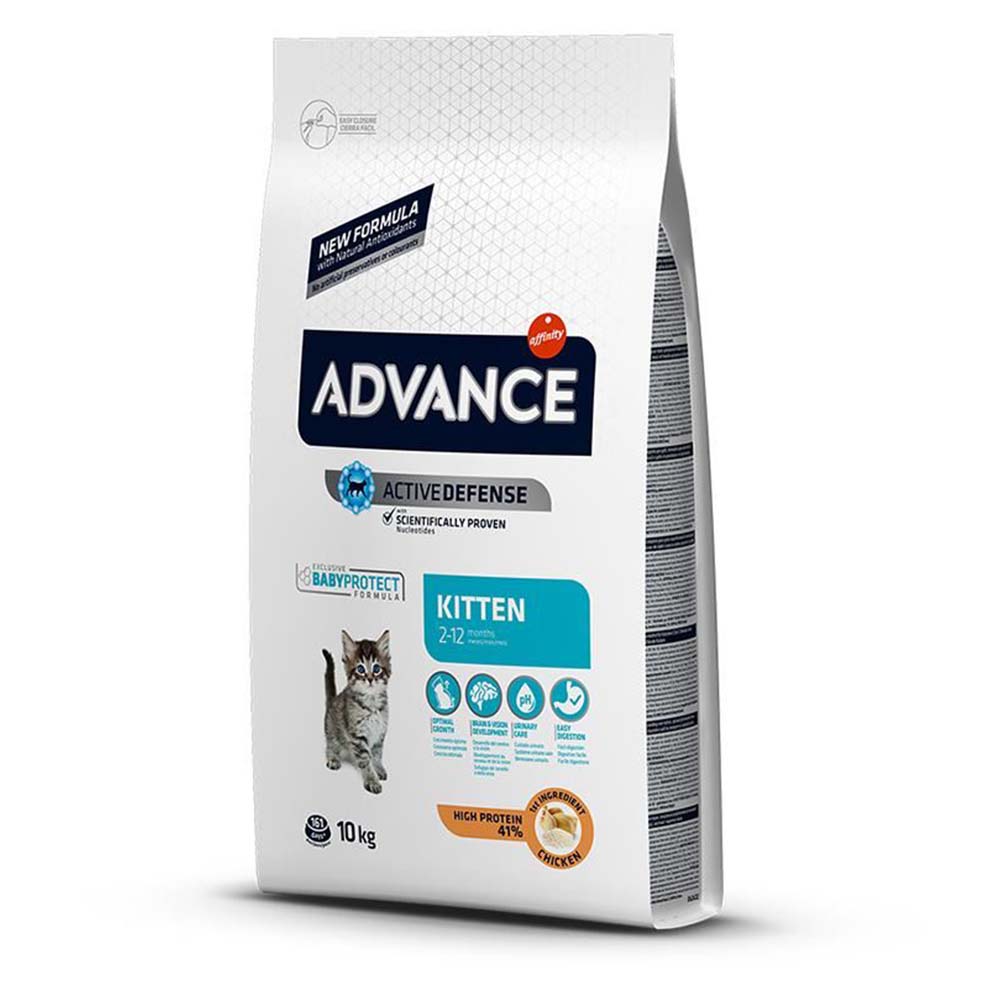 Advance Kitten Tavuklu ve Pirinçli Yavru Kedi Maması 10kg