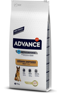 Advance German Shepherd Hindi Etli ve Pirinçli Yetişkin Köpek Maması 12kg