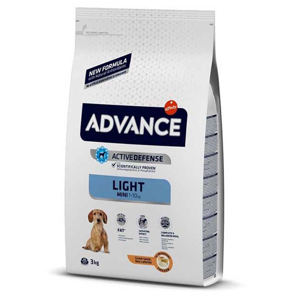 Advance Light Tavuklu Küçük Irk Diyet Köpek Maması 3kg